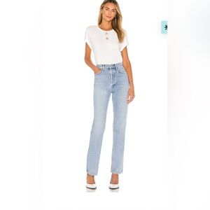 AGOLDE “Lana Riptide” Classic Light Blue Women's Jeans